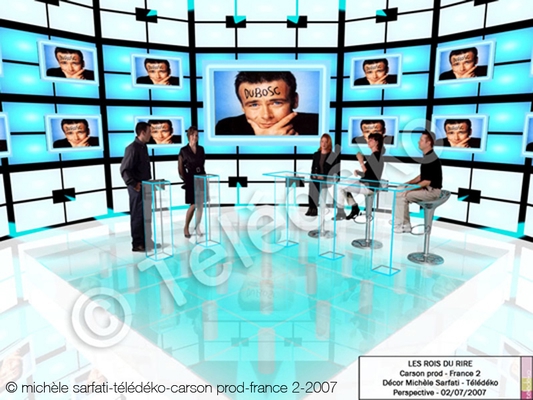 ©| michèle sarfati | télédéko | Les rois du rire | Carson prod | France 2  | 2007