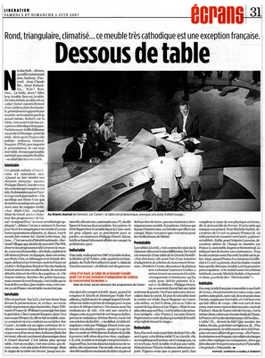 Michèle Sarfati, TélédékoLibération / édition du 02 juin 2007